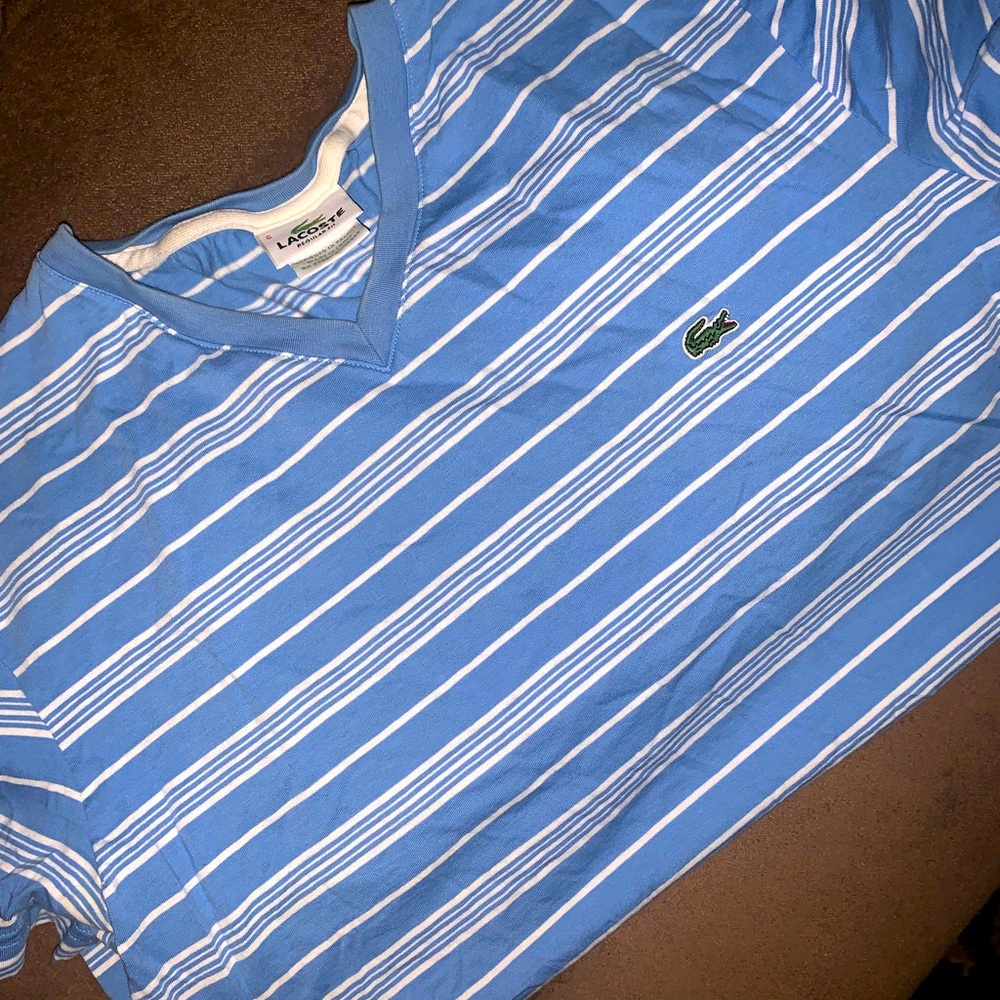 Lacoste short sleeve t. Cheaper if you bundle